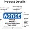 Signmission 5 in Height, 7 in Width, Vinyl Decal, Rectangle OS-2PACK-NS-D-57-L-15769 - alternate 3